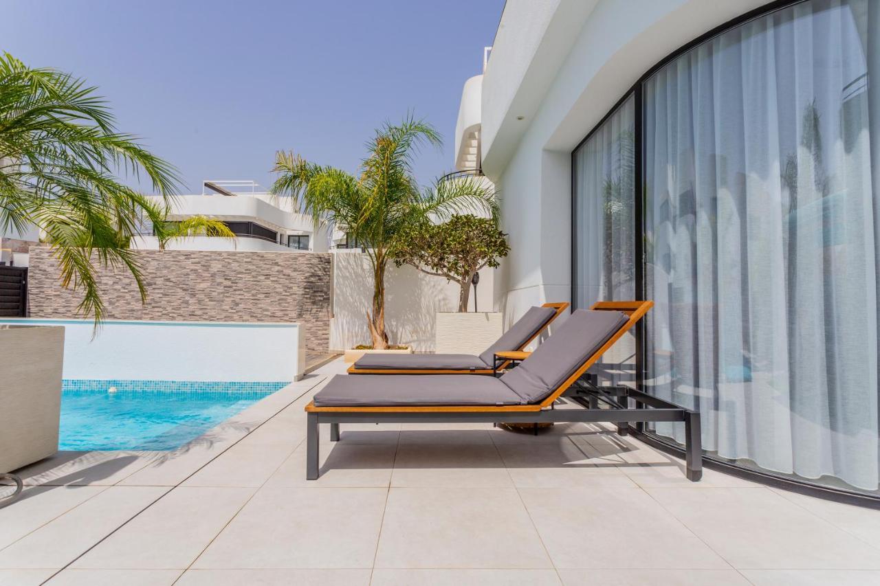 Stylish Villa 2018,Pool,3B.R.Wifi,Netflix San Fulgencio Exteriör bild
